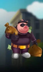 Gangsta Piggy: Hold and Win